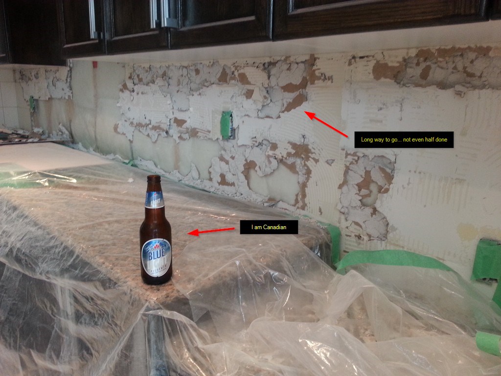 Replacing Tile Backsplash Diy Ideas Diy Gl Subway Tile Backsplash 00003 Diyable Com