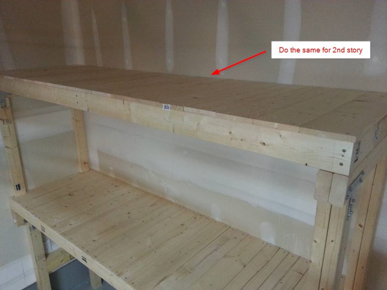 DIY Heavy Duty Garage Shelves
