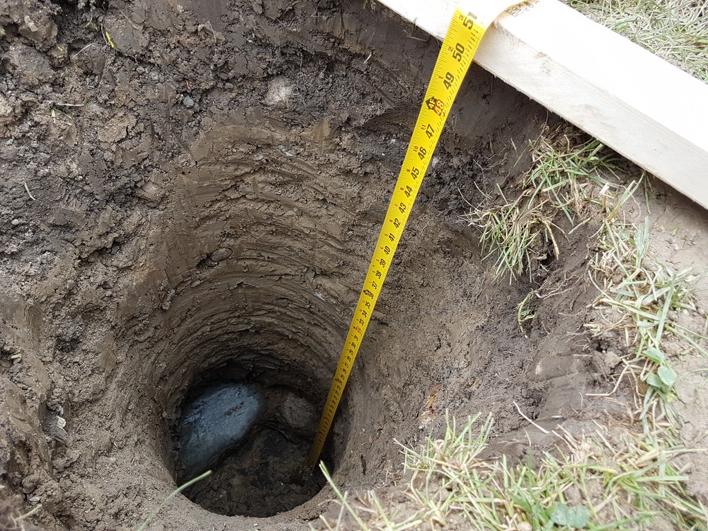 DIY Deck How to use pressure washer to dig 12″ post hole? Homemade Hydro Excavator!