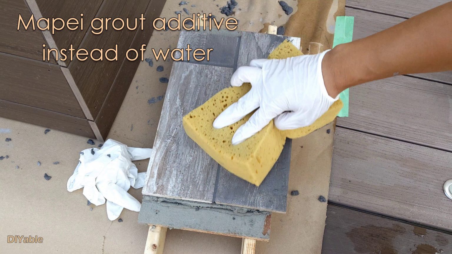 DIY Deck (Part 19) Can BBQ Grill Mat protect your Azek/Trex decking from charcoal and flame