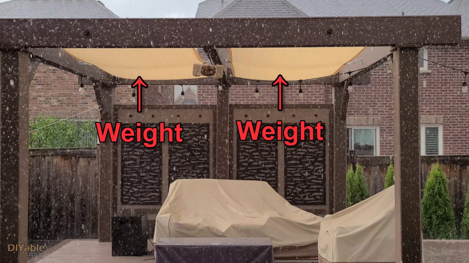 DIY Deck (Part 21) How to make canopy for Pergola and install Coolaroo