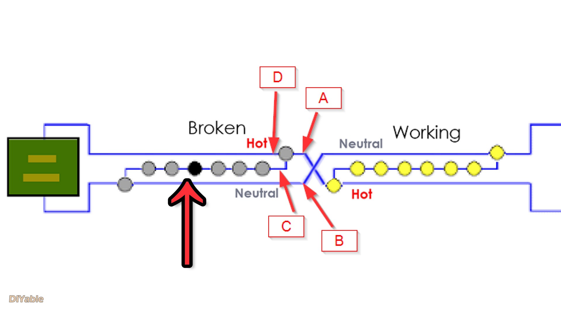 How to troubleshoot and fix broken NOMA LED Christmas light?