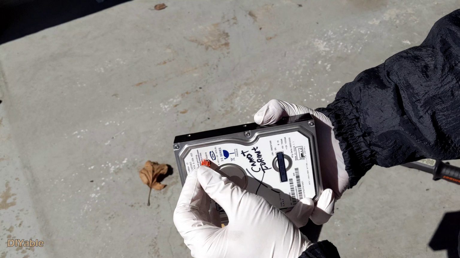 How to destroy and securely dispose a Hard Drive even FBI/NSA cannot