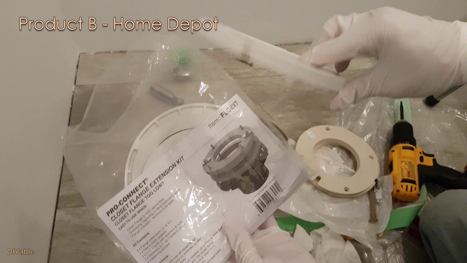 How to install Toilet flange extension when screws are not aligned