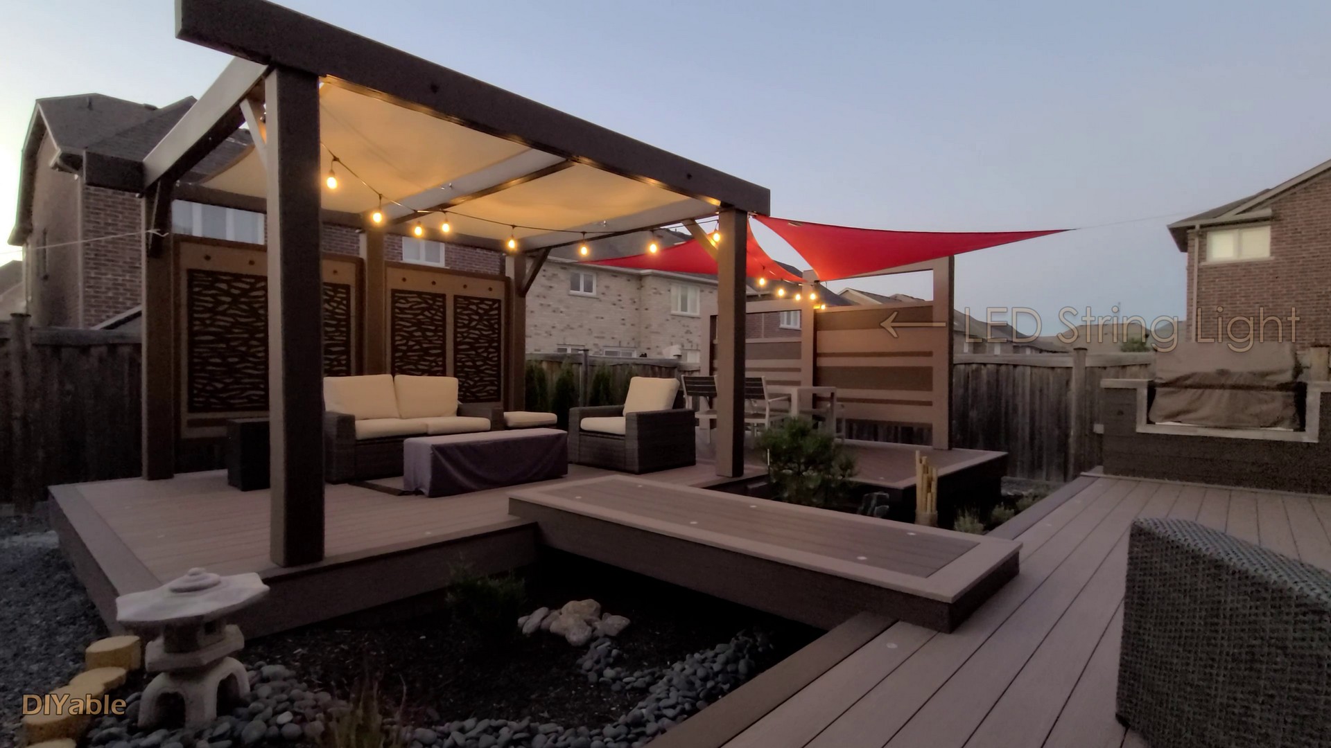 How to install electrical outlet on a deck? No Wiring Needed