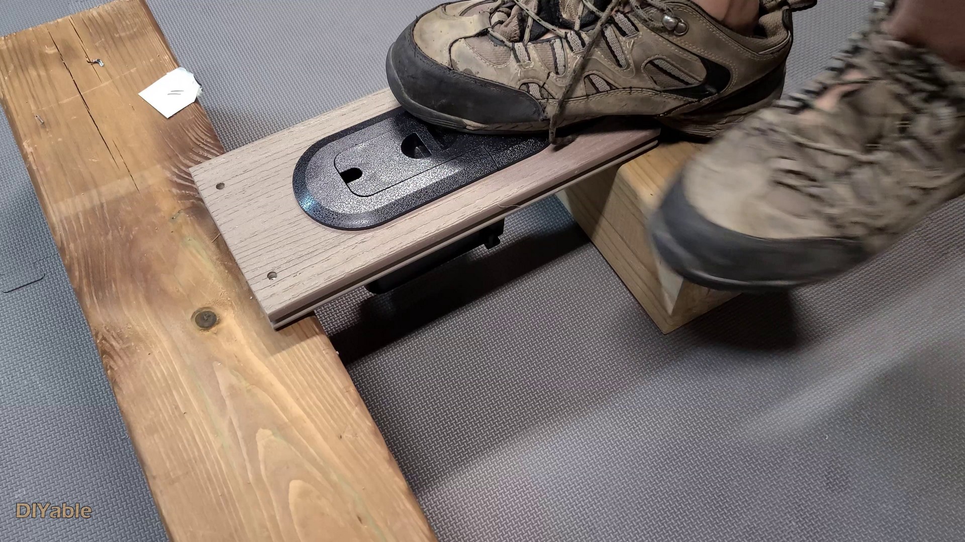 How to install electrical outlet on a deck? No Wiring Needed