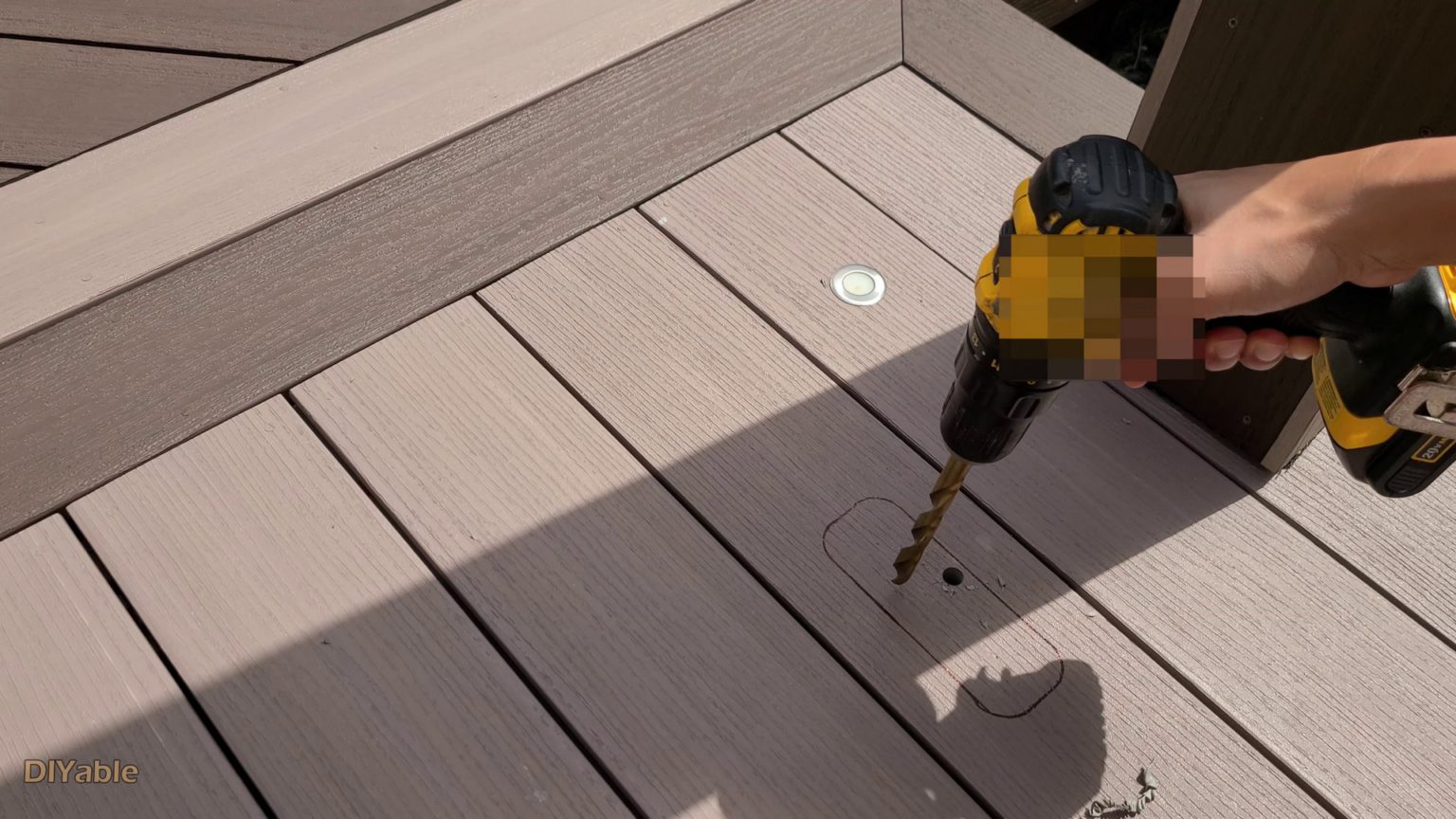 How to install electrical outlet on a deck? No Wiring Needed