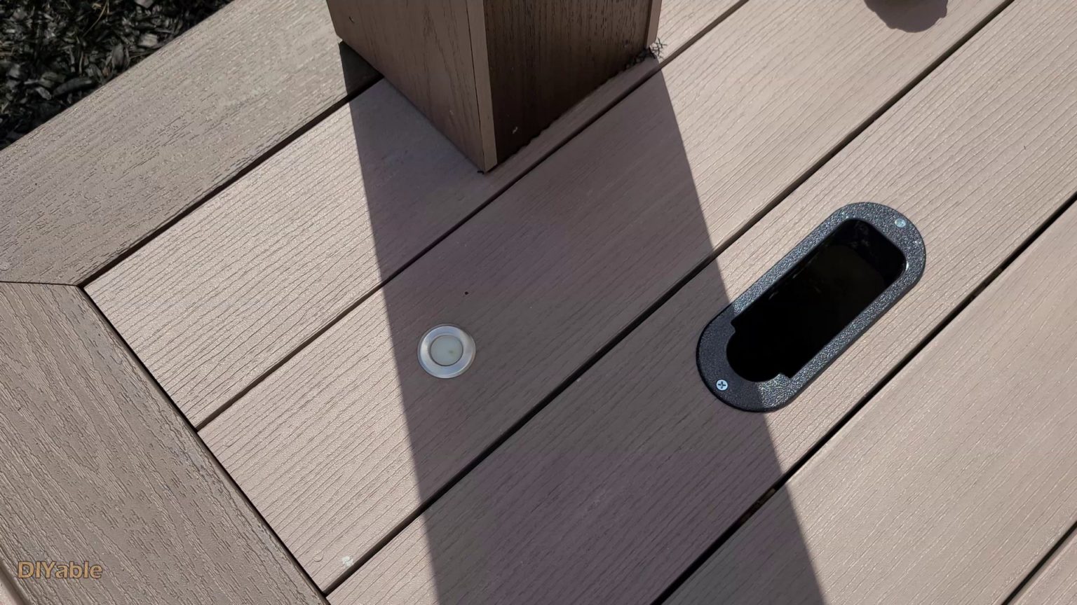 How to install electrical outlet on a deck? No Wiring Needed