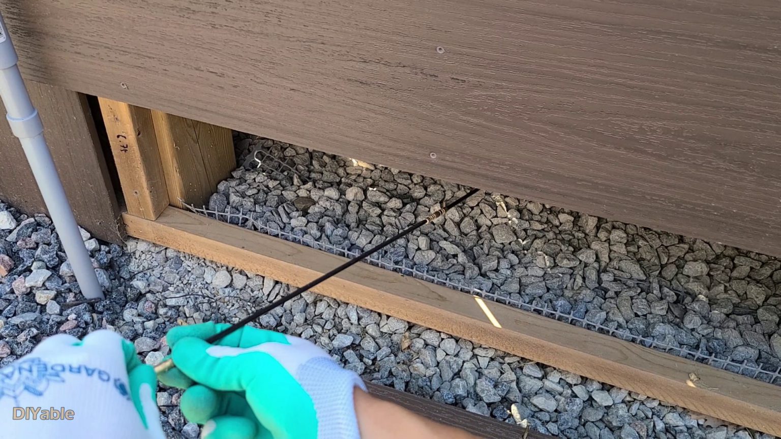 How to install electrical outlet on a deck? No Wiring Needed
