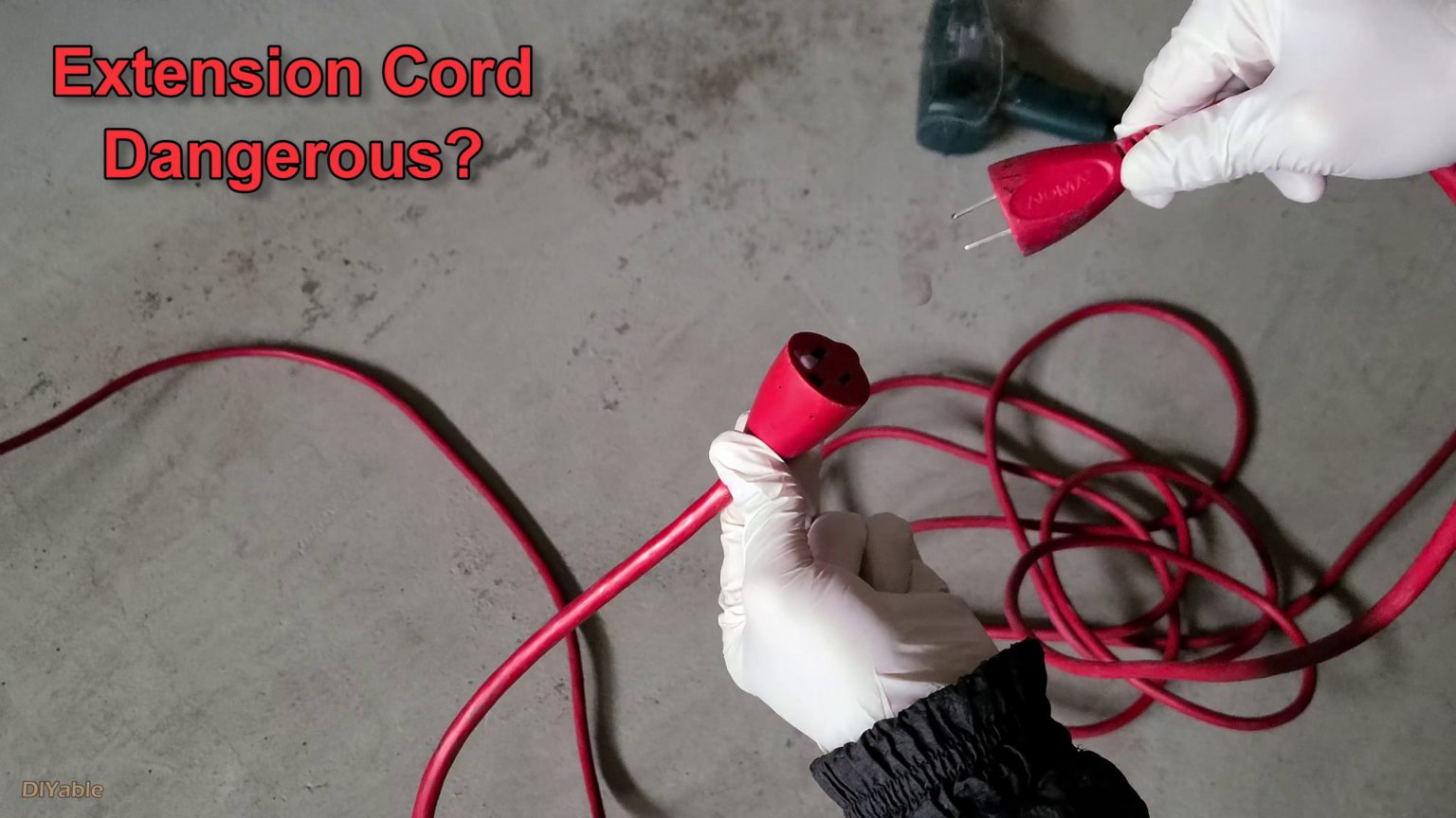 How to repair damaged extension cords like a Pro?