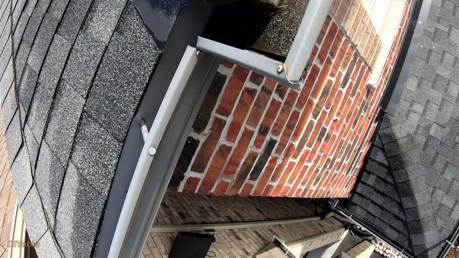 How to repair gutter/eavestrough water leaks and loose nail without a