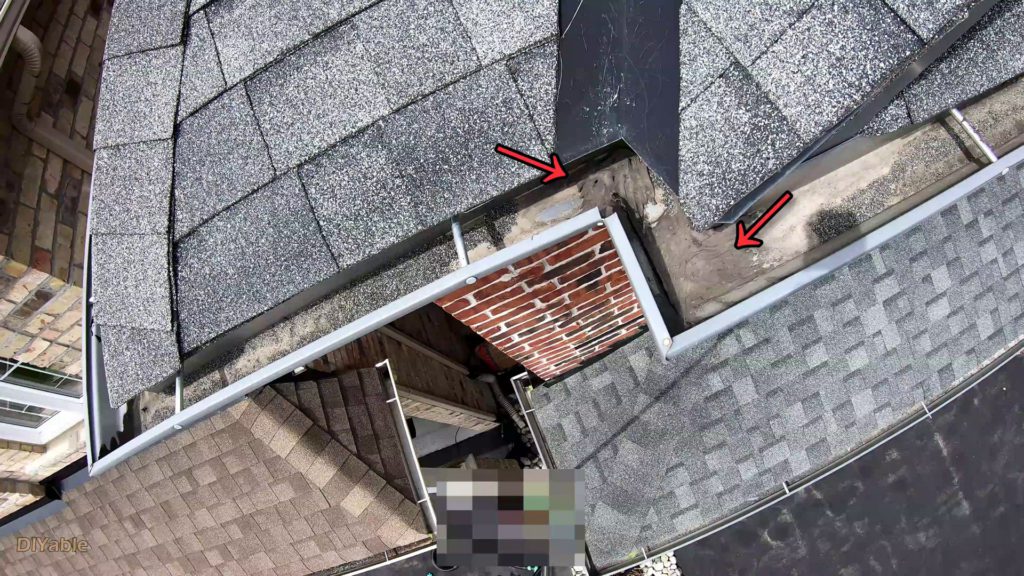 How to repair gutter/eavestrough water leaks and loose nail without a