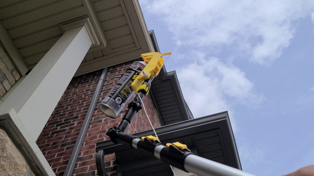 How to repair gutter/eavestrough water leaks and loose nail without a