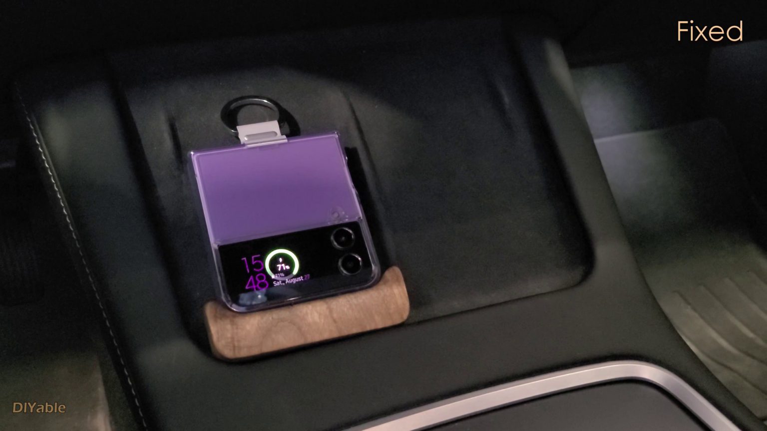 How to fix Samsung Z Flip 4 wireless charging issue on Tesla