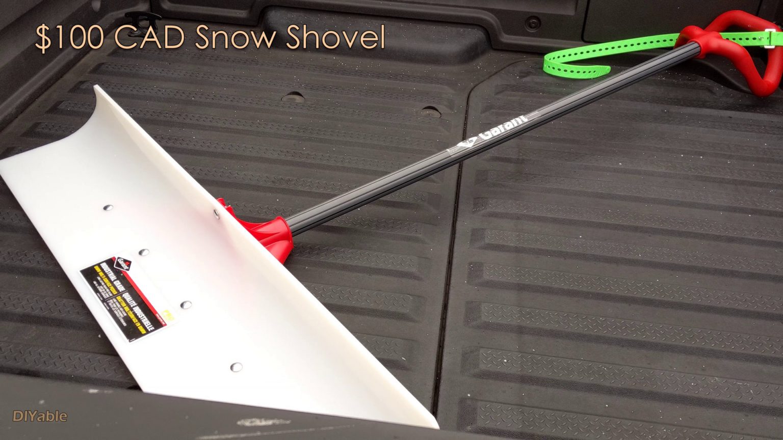 Review of Garant 36″ Snow Pusher