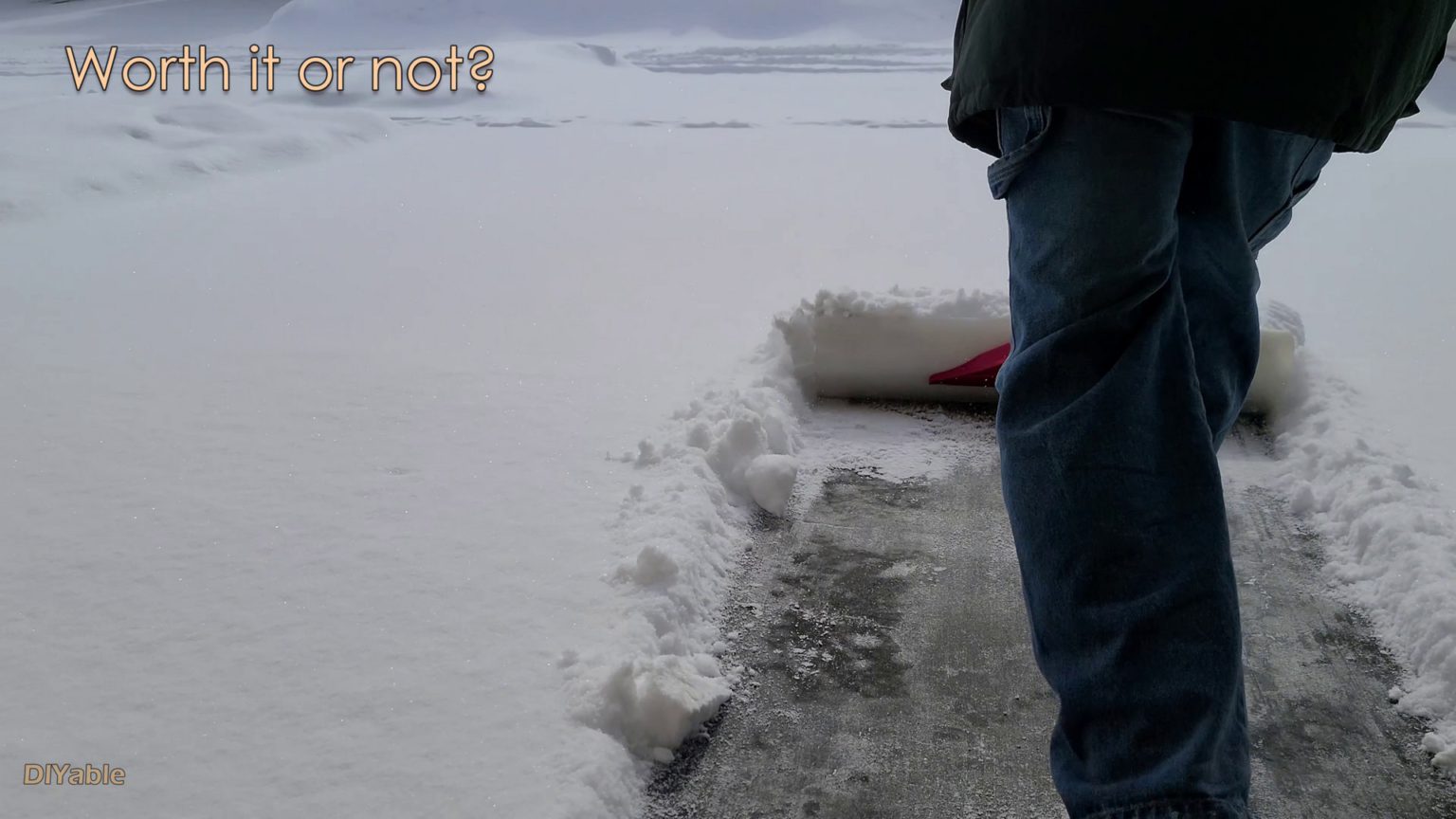 Review of Garant 36″ Snow Pusher