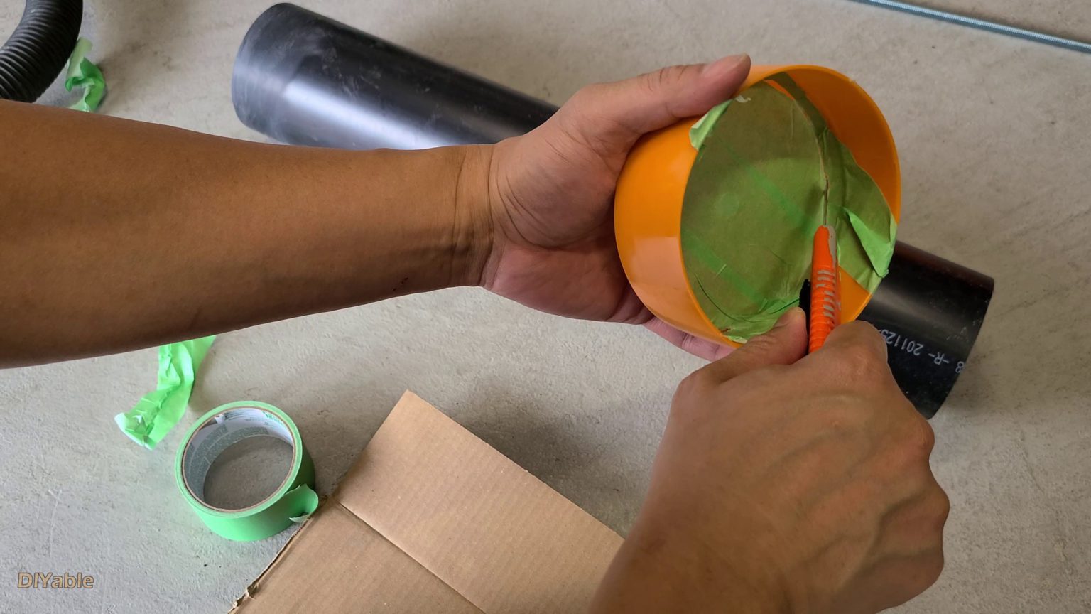 How to build a Lawn Striping Roller using ABS/PVC pipe?