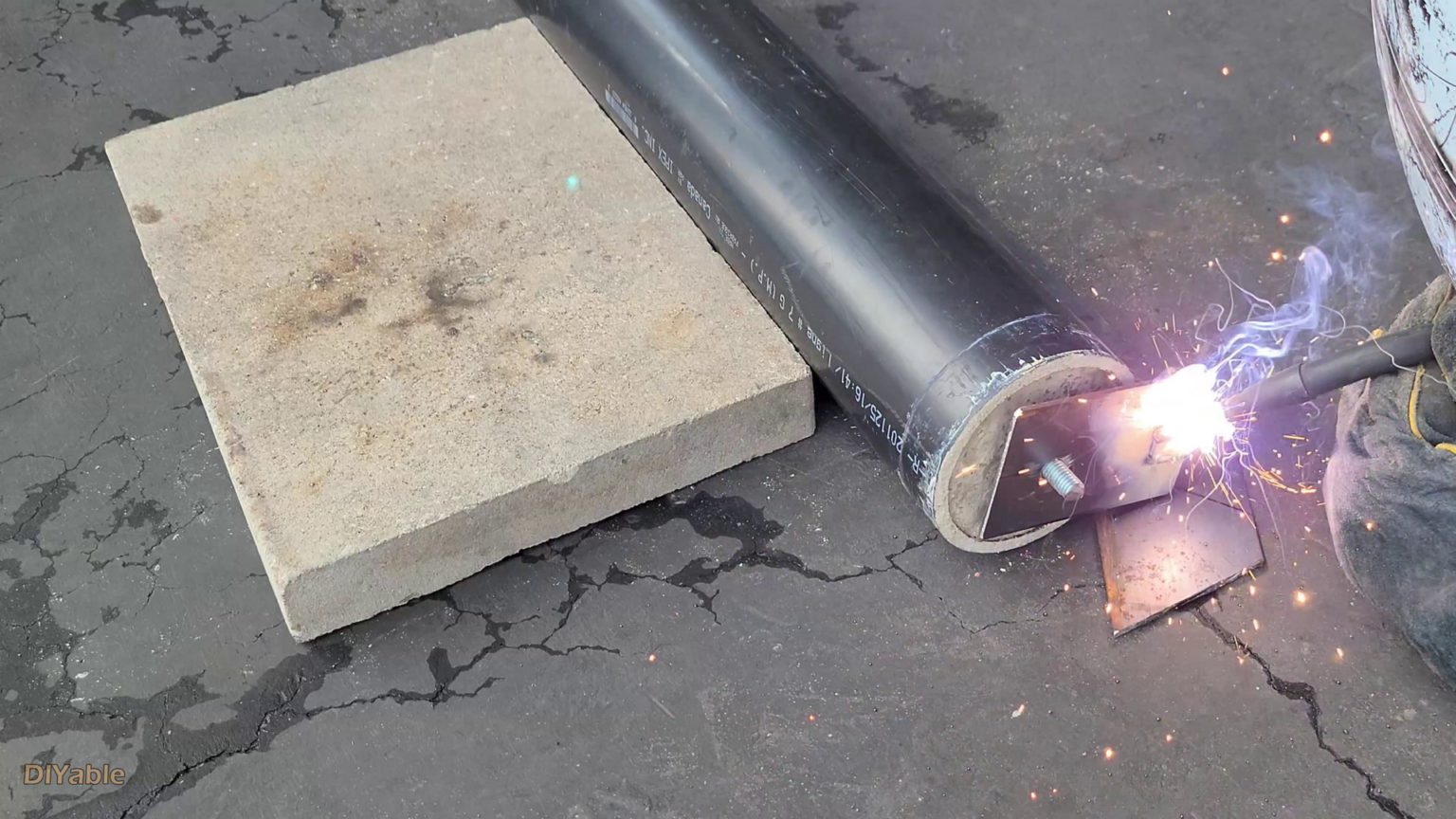 How to build a Lawn Striping Roller using ABS/PVC pipe?