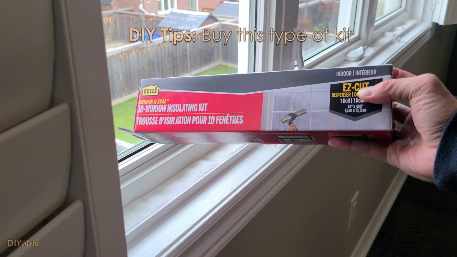 How to install Windows Insulation Kit with Window Shutters?